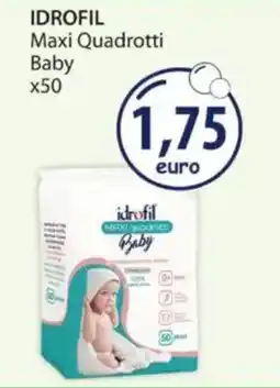 Acqua & Sapone IDROFIL Maxi Quadrotti Baby x50 offerta