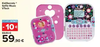 Carrefour KidiSecrets Selfie Music VTech offerta