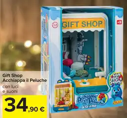 Carrefour Gift Shop Acchiappa il Peluche offerta