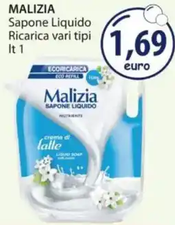 Acqua & Sapone MALIZIA Sapone Liquido Ricarica offerta