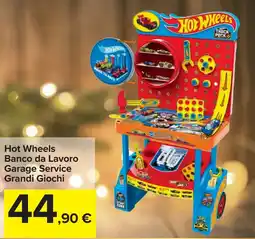 Carrefour Hot Wheels Banco da Lavoro Garage Service Grandi Giochi offerta