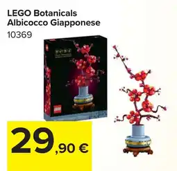 Carrefour LEGO Botanicals Albicocco Giapponese offerta