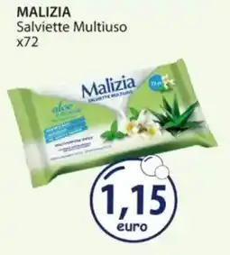 Acqua & Sapone MALIZIA Salviette Multiuso x72 offerta