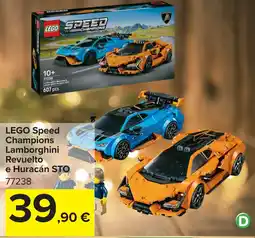 Carrefour LEGO Speed Champions Lamborghini Revuelto e Huracán STO offerta