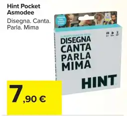 Carrefour Hint Pocket Asmodee offerta