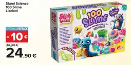 Carrefour Slumi Science 100 Slime Lisciani offerta