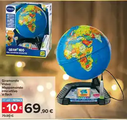 Carrefour Giramondo Video Mappamondo Interattivo V-Tech offerta