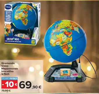 Carrefour Giramondo Video Mappamondo Interattivo V-Tech offerta