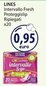 Acqua & Sapone LINES Intervallo Fresh Proteggislip Ripiegati x20 offerta