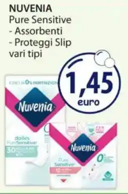 Acqua & Sapone NUVENIA Pure Sensitive Assorbenti e Proteggi Slip offerta