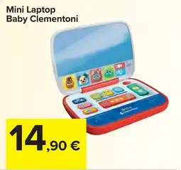 Carrefour Mini Laptop Baby Clementoni offerta