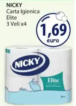Acqua & Sapone NICKY Carta Igienica Elite offerta
