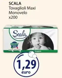 Acqua & Sapone SCALA Tovaglioli Maxi Monovelo x200 offerta
