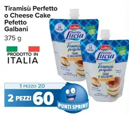 Carrefour Tiramisù Perfetto o Cheese Cake Pefetto offerta