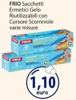 Acqua & Sapone FRIO Sacchetti Ermetici Gelo Riutilizzabili con Cursore Scorrevole offerta