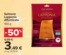 Carrefour Salmone Lapponia Affumicato offerta