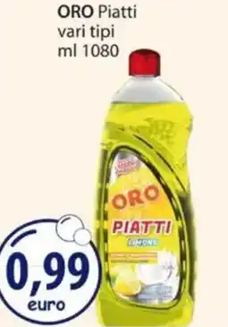 Acqua & Sapone ORO Piatti offerta