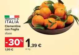 Carrefour Clementine con Foglia offerta