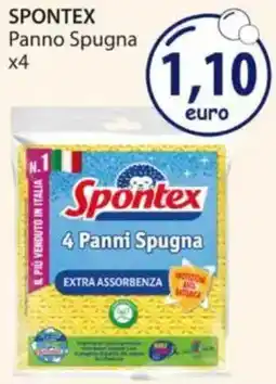 Acqua & Sapone SPONTEX Panno Spugna x4 offerta