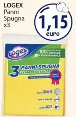 Acqua & Sapone LOGEX Panni Spugna x3 offerta