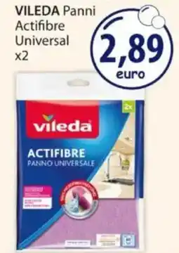 Acqua & Sapone VILEDA Panni Actifibre Universal x2 offerta