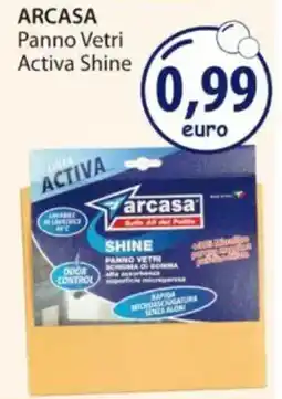 Acqua & Sapone ARCASA Panno Vetri Activa Shine offerta