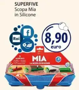 Acqua & Sapone SUPERFIVE Scopa Mia in Silicone offerta