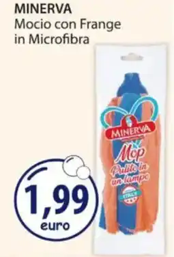 Acqua & Sapone MINERVA Mocio con Frange in Microfibra offerta