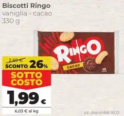 Coop Biscotti Ringo offerta