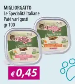 Acqua & Sapone MIGLIORGATTO Le Specialità Italiane Patè offerta