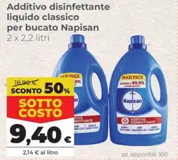 Coop Additivo disinfettante liquido classico per bucato Napisan offerta