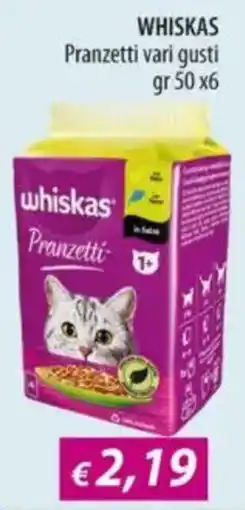 Acqua & Sapone WHISKAS Pranzetti offerta