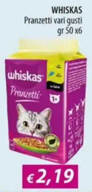 Acqua & Sapone WHISKAS Pranzetti offerta
