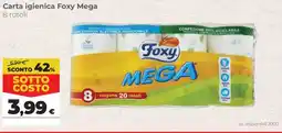Coop Carta igienica Foxy Mega offerta