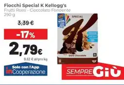 Coop Fiocchi Special K Kellogg's offerta