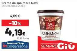 Coop Crema da spalmare Novi offerta