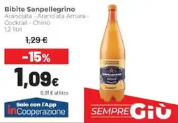 Coop Bibite Sanpellegrino offerta
