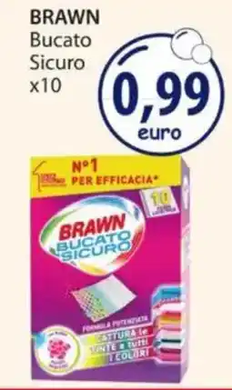 Acqua & Sapone BRAWN Bucato Sicuro x10 offerta