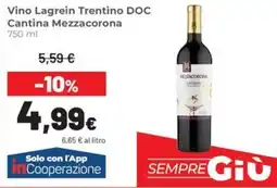 Coop Vino Lagrein Trentino DOC Cantina Mezzacorona offerta