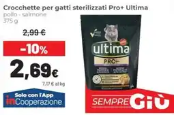 Coop Crocchette per gatti sterilizzati Pro+ Ultima offerta