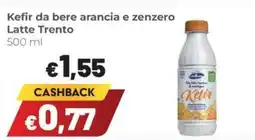 Coop Kefir da bere arancia e zenzero Latte Trento offerta