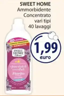 Acqua & Sapone SWEET HOME Ammorbidente Concentrato offerta
