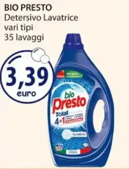 Acqua & Sapone BIO PRESTO Detersivo Lavatrice offerta