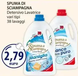 Acqua & Sapone SPUMA DI SCIAMPAGNA Detersivo Lavatrice offerta