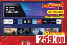Maury's TV SMART 55 QLED NORDMENDE offerta