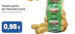 Coop Patate gialle gli Spesotti Coop offerta