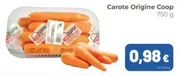 Coop Carote Origine Coop offerta