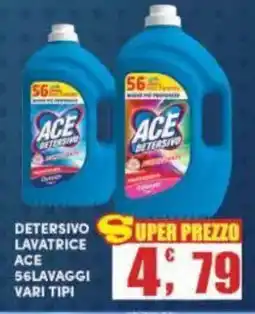 Maury's Detersivo lavatrice ACE offerta