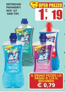 Maury's Detersivo pavimenti ACE offerta