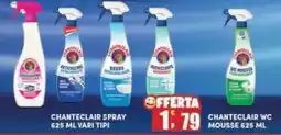 Maury's Chanteclair spray e wc mousse offerta